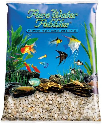 Pure Water Pebbles Aquarium Gravel, 2-Pound, Carolina