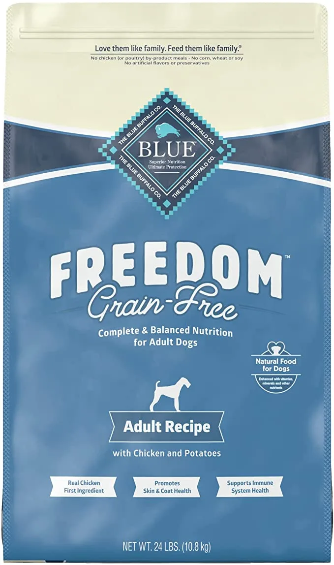 Blue Buffalo Freedom Grain Free Natural Adult Dry Dog Food