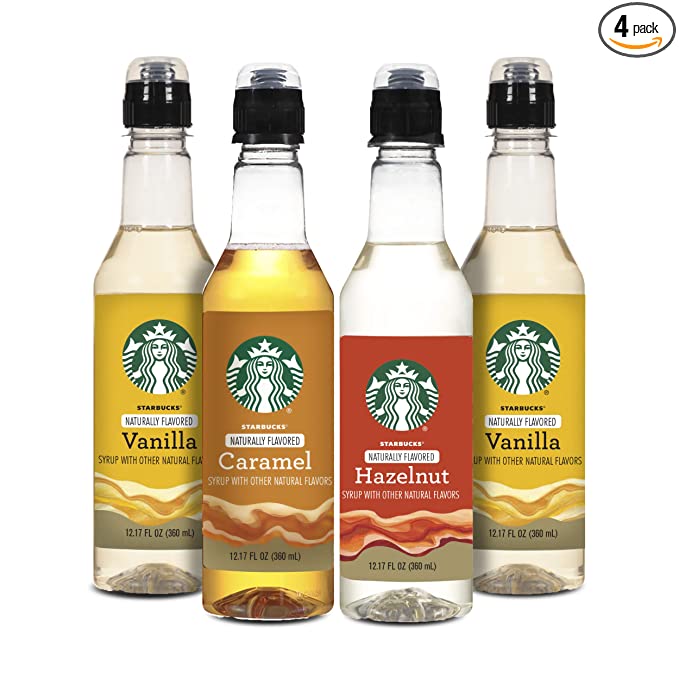 Starbucks Variety Syrup 4pk, Variety Pack