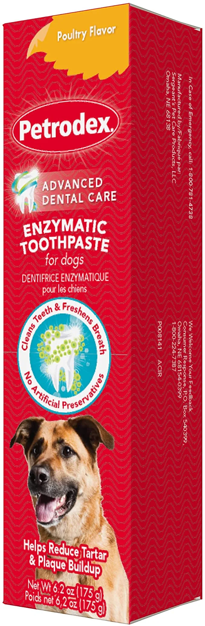 Petrodex Enzymatic Toothpaste and Brushes for Dogs, Pet Dental Care, Various Flavors & Sizes